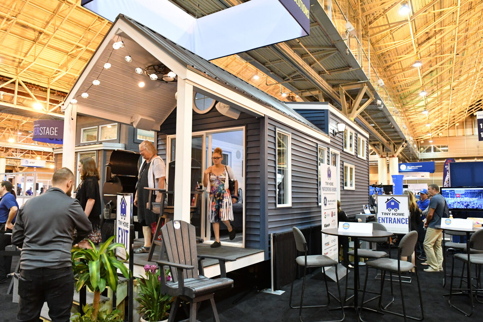 Upgraded Nationwide Marketing Group Tiny Home Rolls Into CEDIA Expo with  HTSN and Azione Unlimited